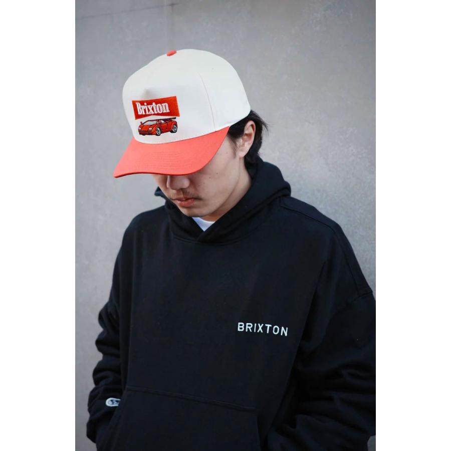BRIXTON ブリクストン CHAMPION NP MP SNPK 帽子 キャップ ストリート アメカジ スナップバック スケボー スケートボード アメリカ アウトドア ブランド 白 赤 | BRIXTON | 06