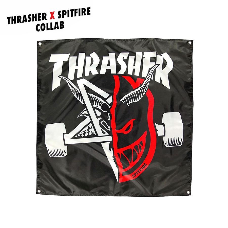 THRASHER（スラッシャー） THRASHER X SPITFIRE / Trash And Burn