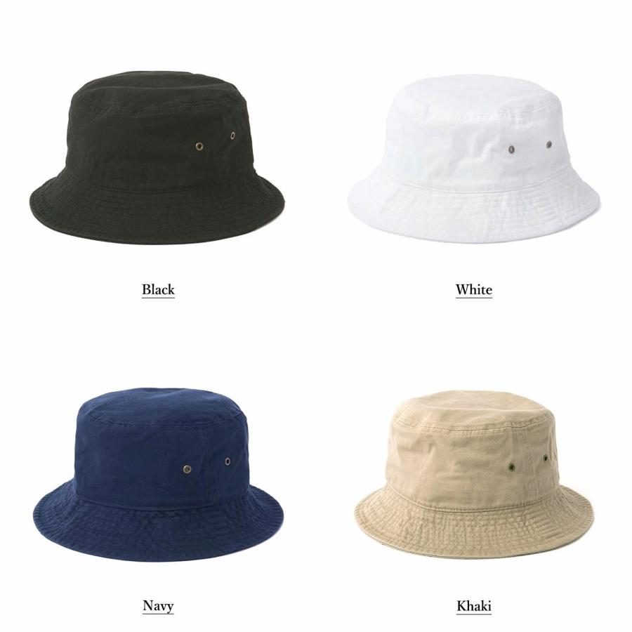 Newhattan ニューハッタン Bucket Hat バケットハット 帽子 メンズ レディース ブランド ストリート コットン デニム 大きい 大きめ 春夏 秋冬 | newhattan | 18