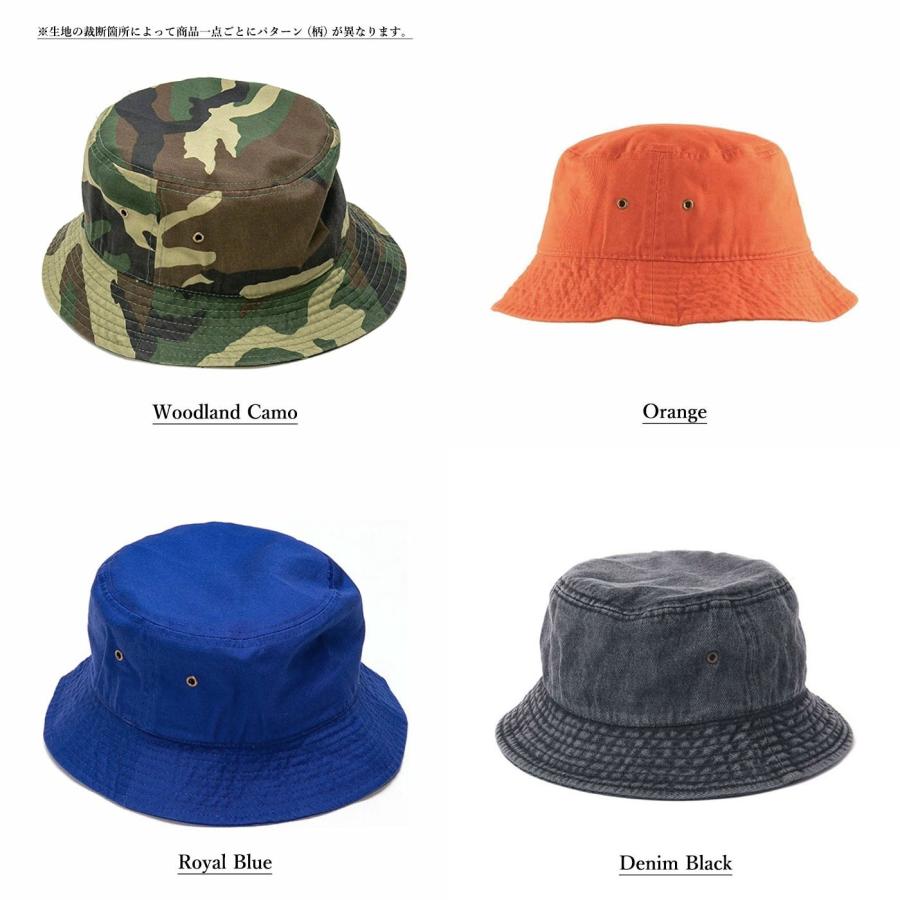 Newhattan ニューハッタン Bucket Hat バケットハット 帽子 メンズ レディース ブランド ストリート コットン デニム 大きい 大きめ 春夏 秋冬 | newhattan | 20