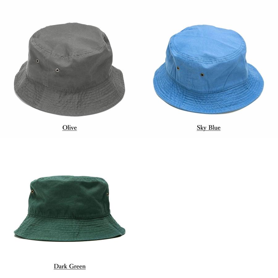 Newhattan ニューハッタン Bucket Hat バケットハット 帽子 メンズ レディース ブランド ストリート コットン デニム 大きい 大きめ 春夏 秋冬 | newhattan | 22