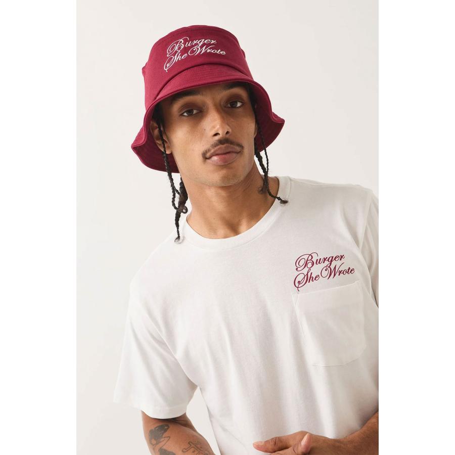 BRIXTON ブリクストン BURGER SHE WROTE POCKET TEE Tシャツ ポケット付き メンズ ポケT アメカジ スケボー スケートボード ストリート ブランド ハンバーガー | BRIXTON | 15