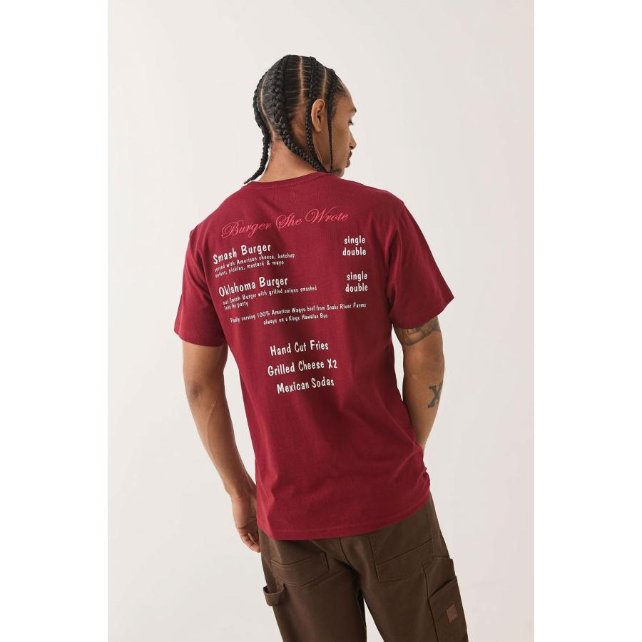 BRIXTON ブリクストン BURGER SHE WROTE POCKET TEE Tシャツ ポケット付き メンズ ポケT アメカジ スケボー スケートボード ストリート ブランド ハンバーガー | BRIXTON | 05
