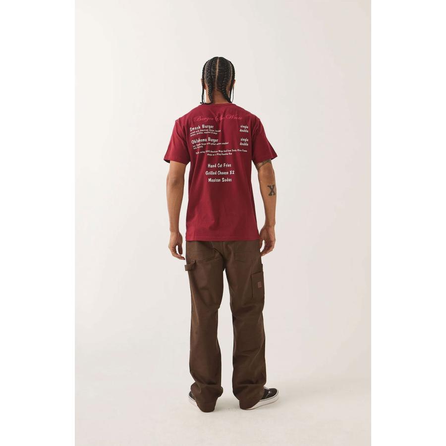 BRIXTON ブリクストン BURGER SHE WROTE POCKET TEE Tシャツ ポケット付き メンズ ポケT アメカジ スケボー スケートボード ストリート ブランド ハンバーガー | BRIXTON | 07