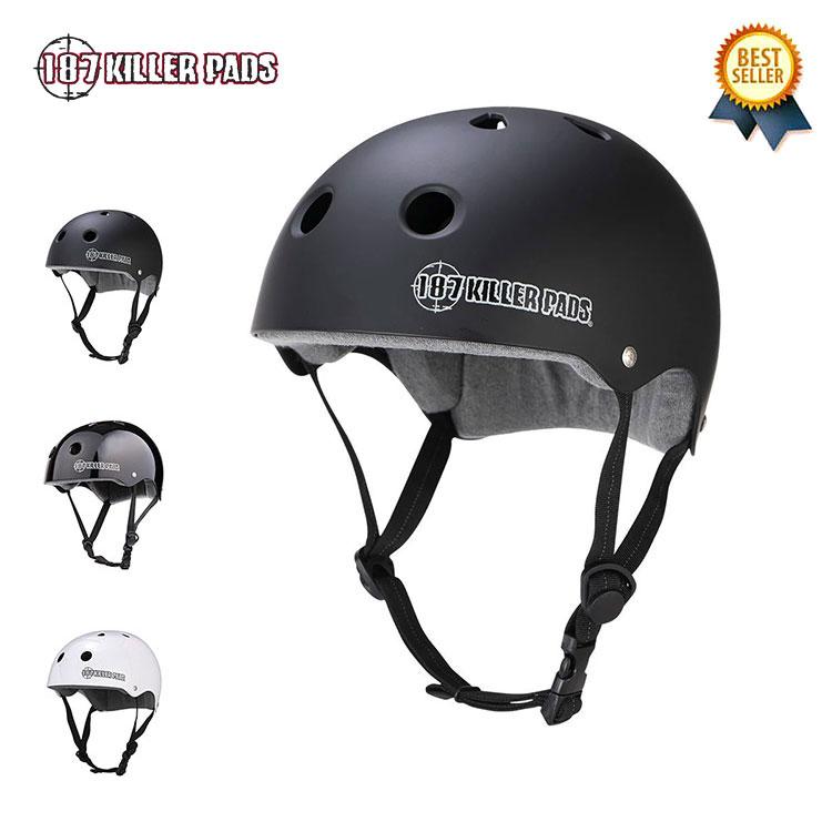 187 KILLER PADS キラーパッド ヘルメット プロテクター スケートボード スケボー 大人用 キッズ PRO SKATE HELMET  W/ SWEATSAVER LINER :187-helmet-02:OSS - 通販 - Yahoo!ショッピング