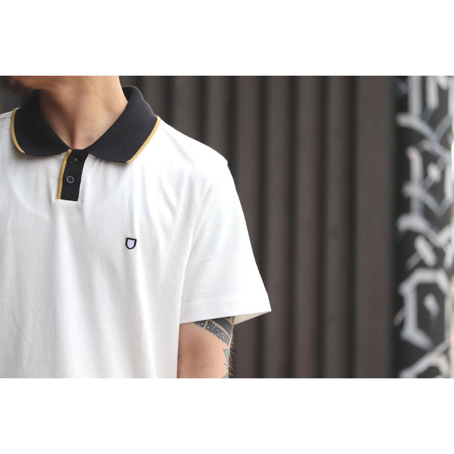Brixton ポロシャツ ニット M BRIXTON ブリクストン 半袖ポロシャツ メンズ PROPER S/S POLO