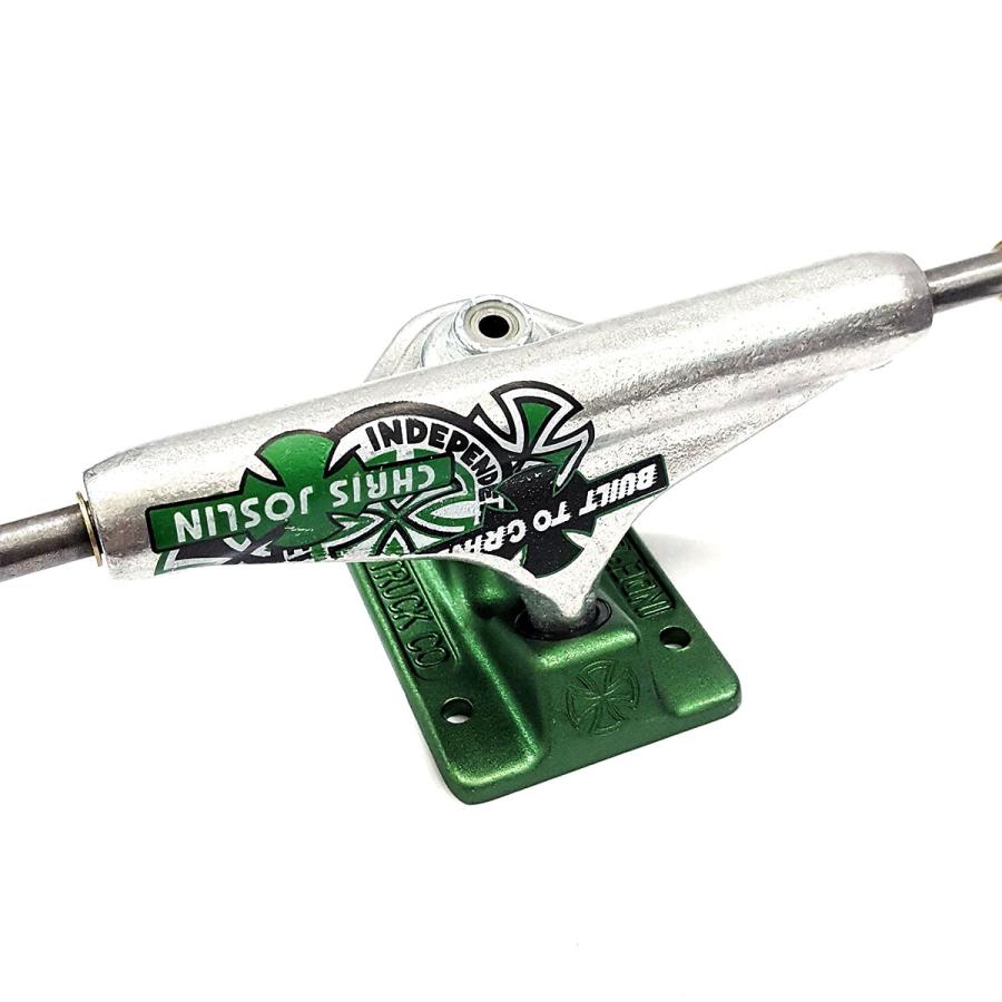 インディペンデント トラック ホロー Independent Trucks Stage 11 Forged Hollow Chris Joslin Silver Green Standard Hi 139 144 スケートボード トラック Oss 通販 Yahoo ショッピング