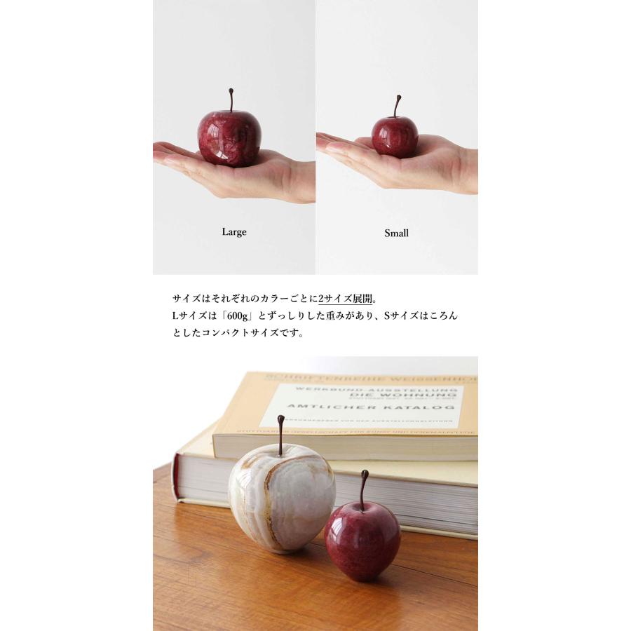 DETAIL (ディテール) Marble Apple Small マーブル アップル ペーパーウェイト りんご オブジェ 大理石 置物 おしゃれ 壁 小物 テーブル 玄関 雑貨 | DETAIL | 02