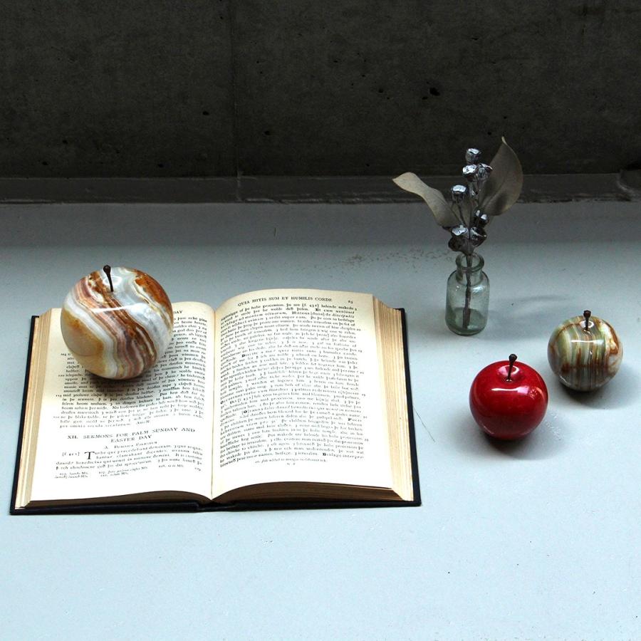 DETAIL (ディテール) Marble Apple Small マーブル アップル ペーパーウェイト りんご オブジェ 大理石 置物 おしゃれ 壁 小物 テーブル 玄関 雑貨 | DETAIL | 05