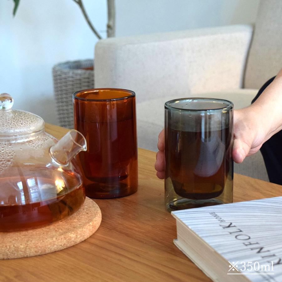 ANAheim アナハイム ダブルウォールタンブラー 耐熱グラス 350ml タンブラー コップ グラス 二重構造 軽量 おしゃれ コーヒー | ANAheim | 13