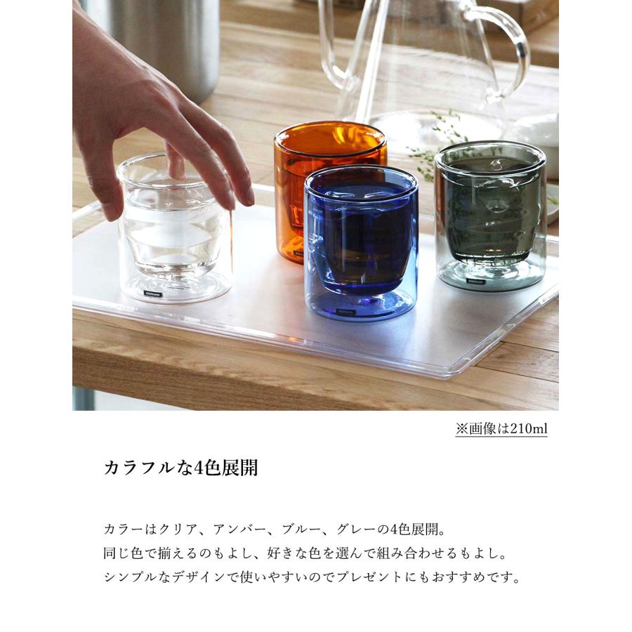ANAheim アナハイム ダブルウォールタンブラー 耐熱グラス 350ml タンブラー コップ グラス 二重構造 軽量 おしゃれ コーヒー | ANAheim | 09