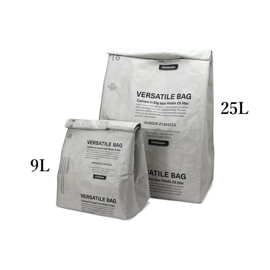 アナハイム バーサタイルバッグ 紙袋風 エコバッグ 保冷 買い物袋 クラフト ANAheim Versatile Bag 25L | ブランド登録なし | 18