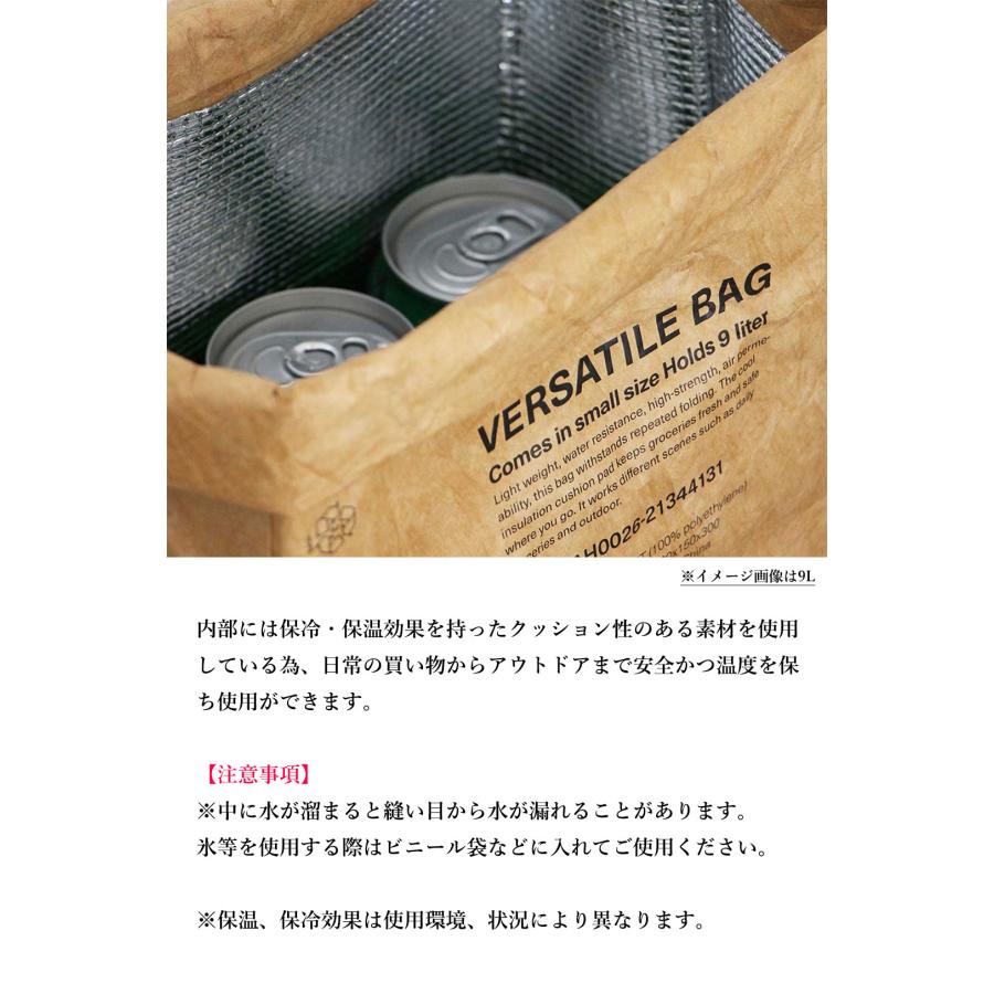 アナハイム バーサタイルバッグ 紙袋風 エコバッグ 保冷 買い物袋 クラフト ANAheim Versatile Bag 25L | ブランド登録なし | 08