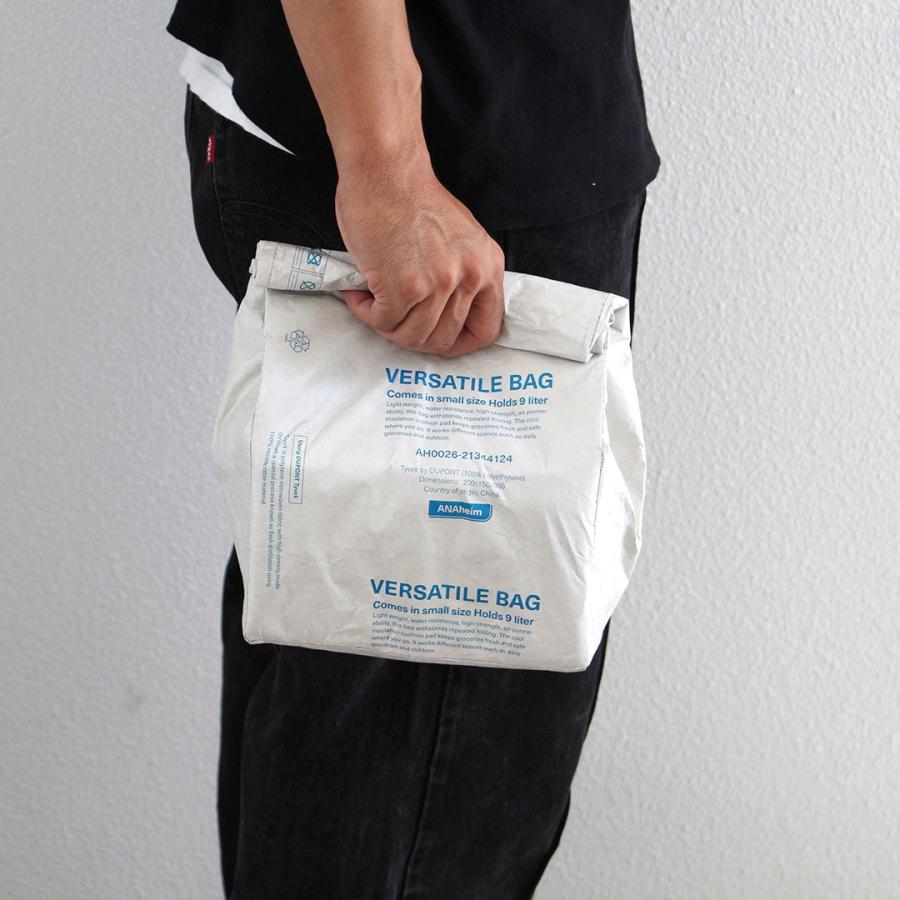 ANAheim アナハイム バーサタイルバッグ 紙袋風 エコ 保冷 買い物袋 クラフトバッグ Versatile Bag 9L | ブランド登録なし | 05