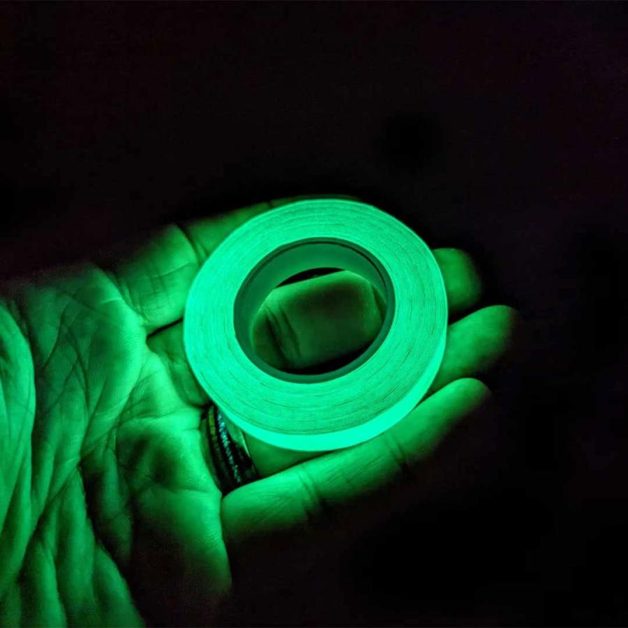 CountyComm (カウンティーコム) Narrow Maraspec Glow Tape Roll ディテール 蓄光テープ 高輝度 長時間 強力 おしゃれ 蛍光 発光 暗闇 でも 光る 夜 防災グッズ | ブランド登録なし | 07