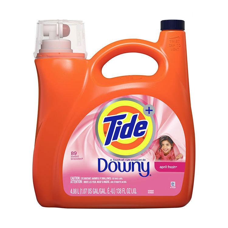 出群出群タイド 洗濯洗剤 まとめ買い ダウニー エイプリルフレッシュ 大容量 Tide Plus A Touch Of Downy Liquid Laundry Detergent April Fresh 138oz 4080ml 洗剤 タイド ダウニー エイプリルフレッシュ 2倍濃縮 1.36L