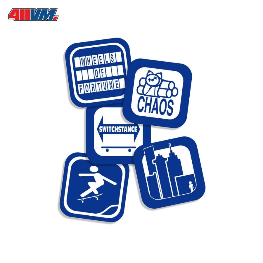 411VM (フォー・ワン・ワン・ビデオマガジン) Icons Assorted Sticker