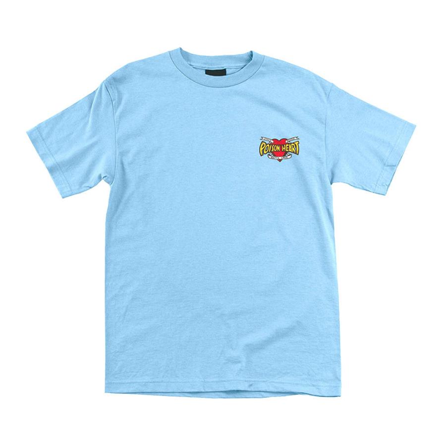 80s SANTA CRUZ サンタクルーズ tシャツ　サンゴッド M SANTA CRUZ（サンタクルーズ） スケボー Tシャツ メンズ 半袖 黒 水色