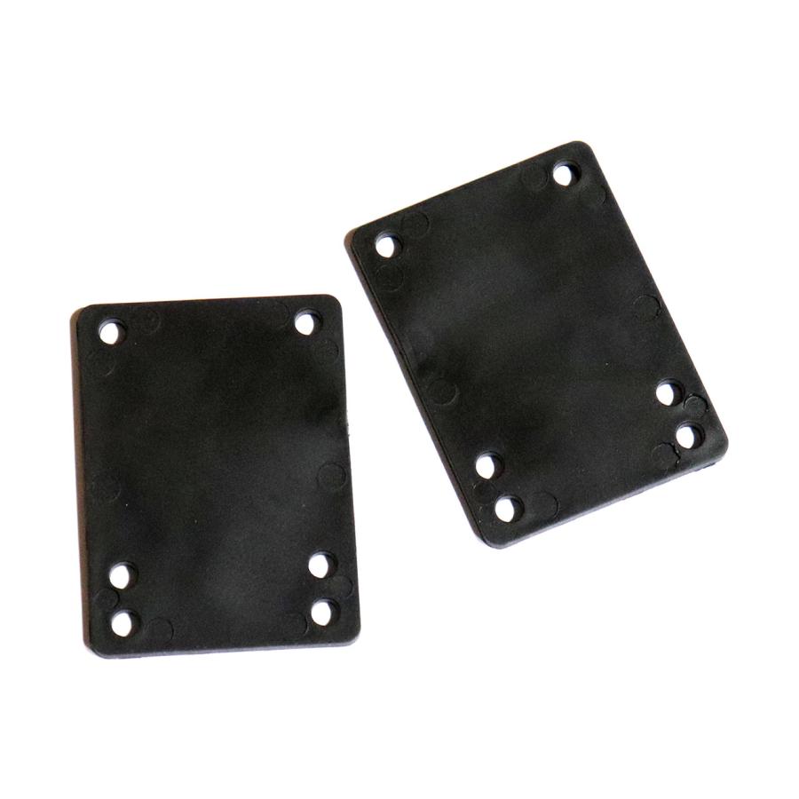 INDEPENDENT TRUCKS (インディペンデント) SHOCK PADS スケートボード スケボー ショックパッド ライザーパッド スペースパッド ゴム製 1/8inch 黒 2枚入り | INDEPENDENT TRUCK COMPNY | 05