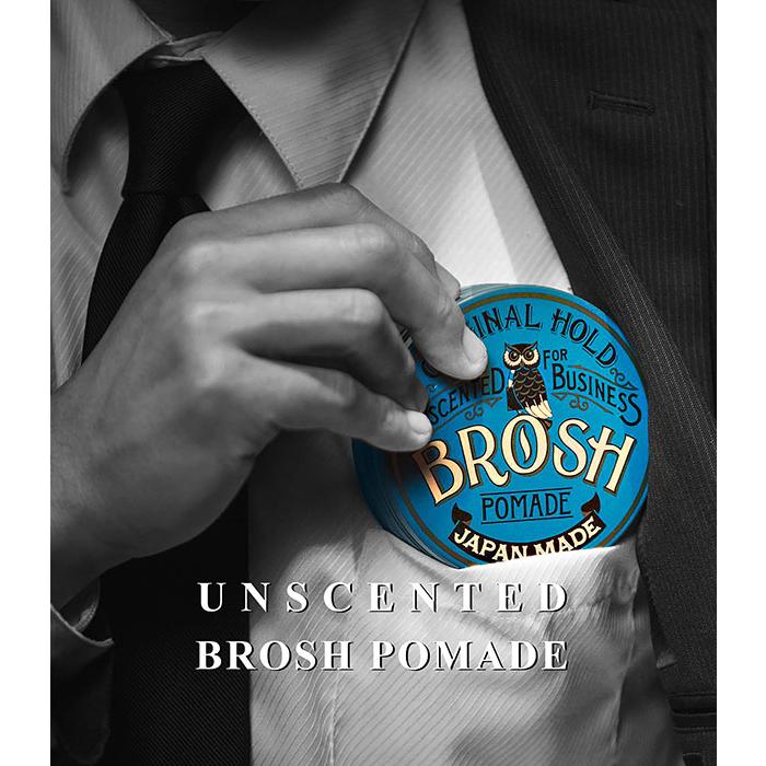 BROSH (ブロッシュ) POMADE UNSCENTED / BIZ 115g ポマード 水性 BROSH (ブロッシュ) POMADE UNSCENTED / BIZ 115g ポマード 水性