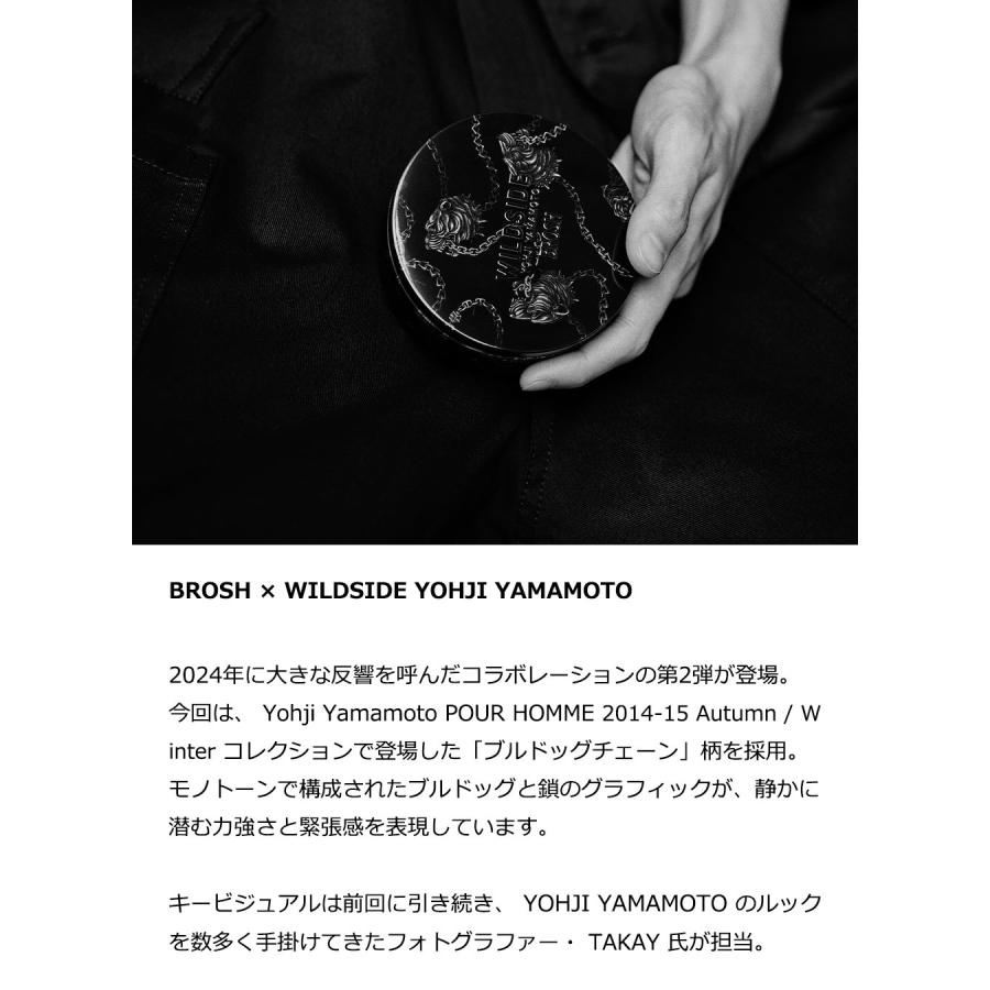 BROSH（ブロッシュ） × WILDSIDE YOHJI YAMAMOTO POMADE BULLDOG CHAIN