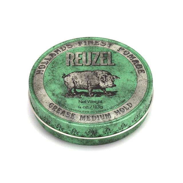 REUZEL（ルーゾー） GREEN POMADE 113g ポマード 緑 油性 グリース