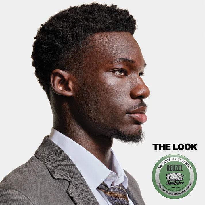 REUZEL（ルーゾー） GREEN POMADE 95g ポマード ハード メンズ 油性