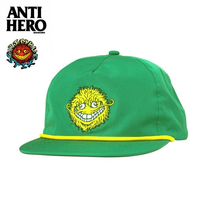 ANTIHERO（アンタイヒーロー） GRIMPLE Snapback Hat キャップ