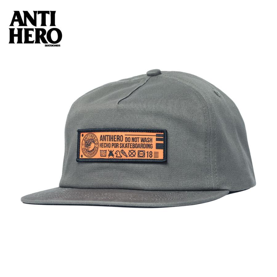 ANTI HERO／キャップ／スケボー ANTIHERO (アンタイヒーロー) HECHO POR SKATE SNAPBACK