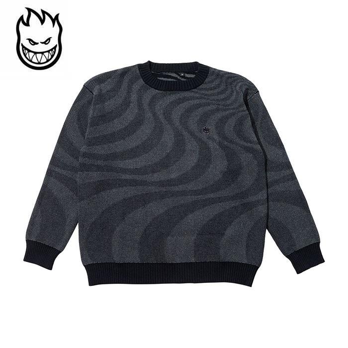 SPITFIRE WHEELS スピットファイヤー CLASSIC SWIRL BIGHEAD SWEATER 