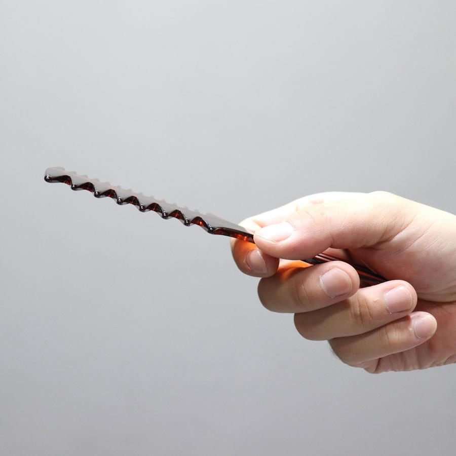 ケント コーム 高級 粗め メンズ 櫛 くし クシ おしゃれ ハンドメイド バーバー 美容師 KENT 57T COMB | KENT | 06