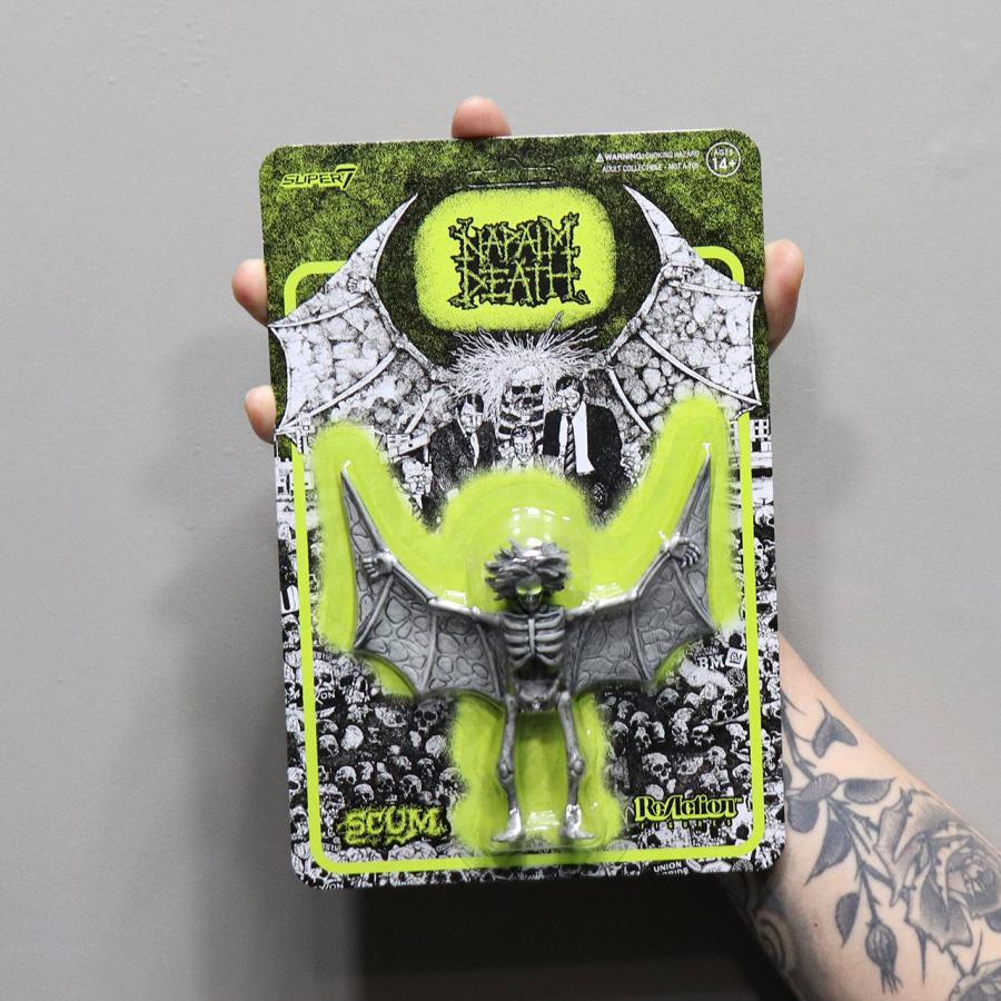 Super7 (スーパーセブン) Napalm Death ReAction Figure Scum Demon