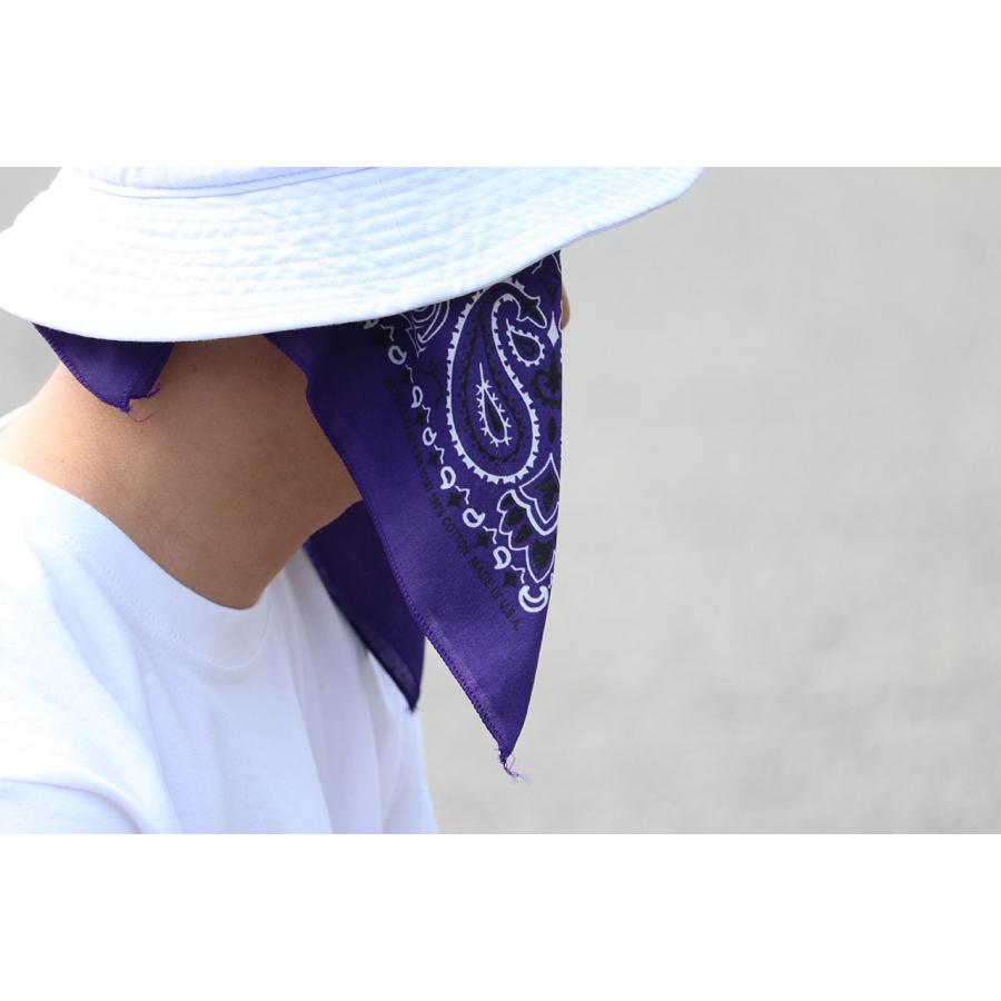 HAV-A-HANK (ハバハンク) TRADITIONAL PAISLEY BANDANNAS バンダナ メンズ おしゃれ 首 ペイズリー柄 usa製 黒 コットン ヒップホップ | HAV-A-HANK | 18