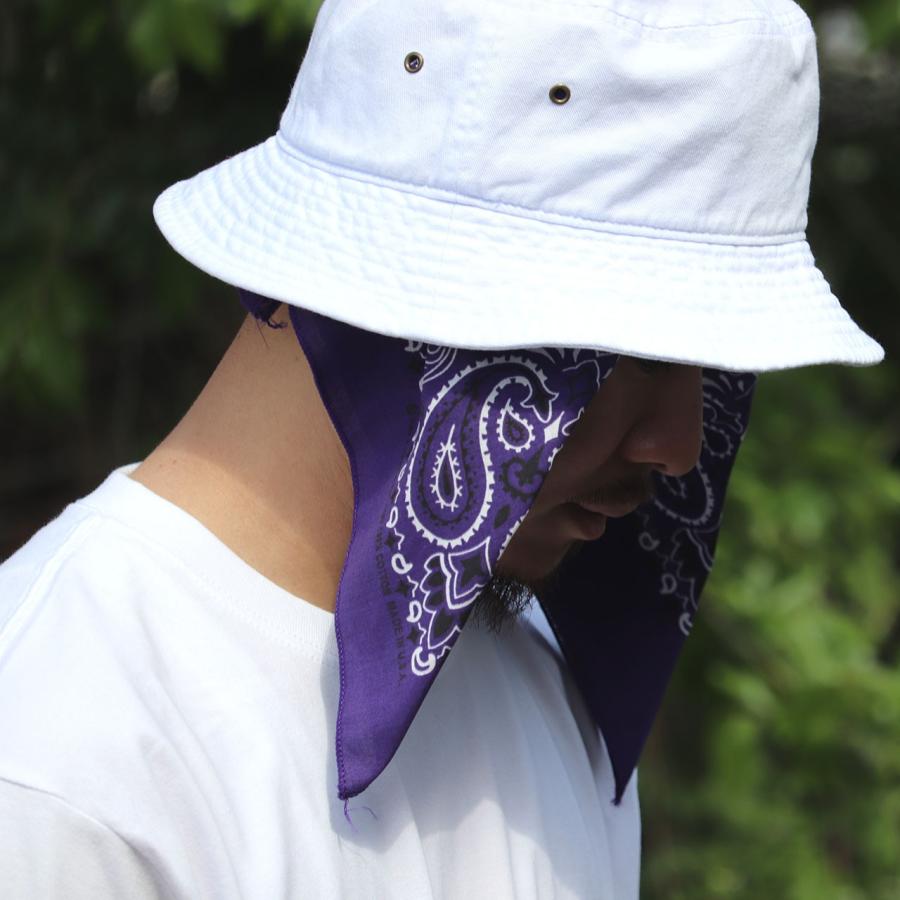 HAV-A-HANK (ハバハンク) TRADITIONAL PAISLEY BANDANNAS バンダナ メンズ おしゃれ 首 ペイズリー柄 usa製 黒 コットン ヒップホップ | HAV-A-HANK | 19