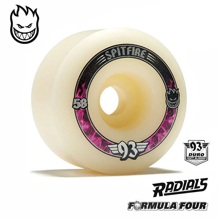 SPITFIRE 93D スピットファイヤー SOFT SLIDERS 54mm SPITFIRE 93D スピットファイヤー SOFT SLIDERS 54mm SPITFIRE WHEELS
