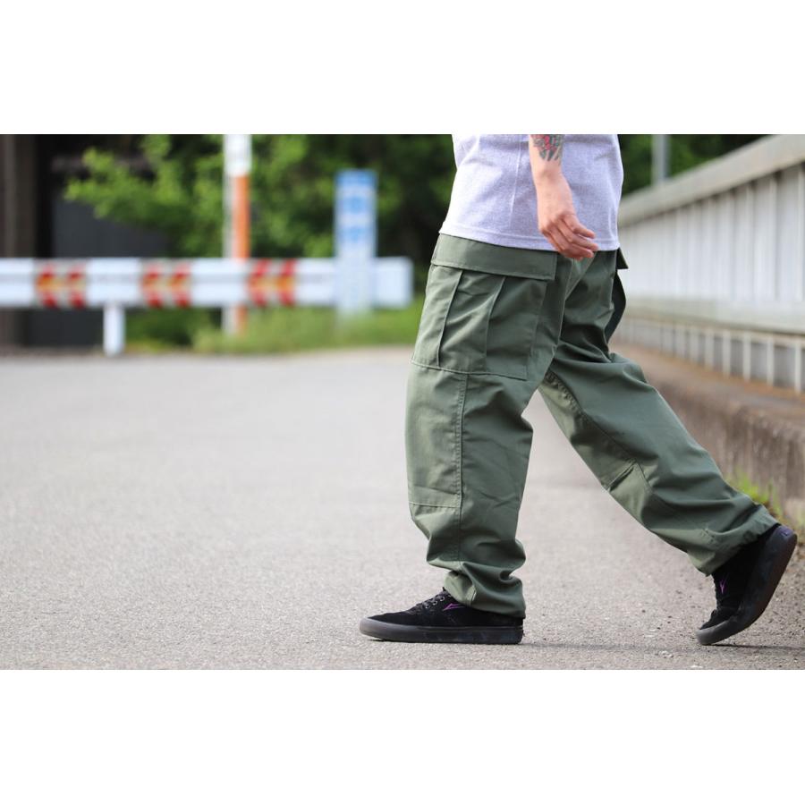 プロパー プロッパー ミリタリー カーゴパンツ メンズ 太め アメリカ ミリタリー 軍パン オリーブ PROPPER BDU Trouser  Button Fly Battle Rip 65/35 Ripstop