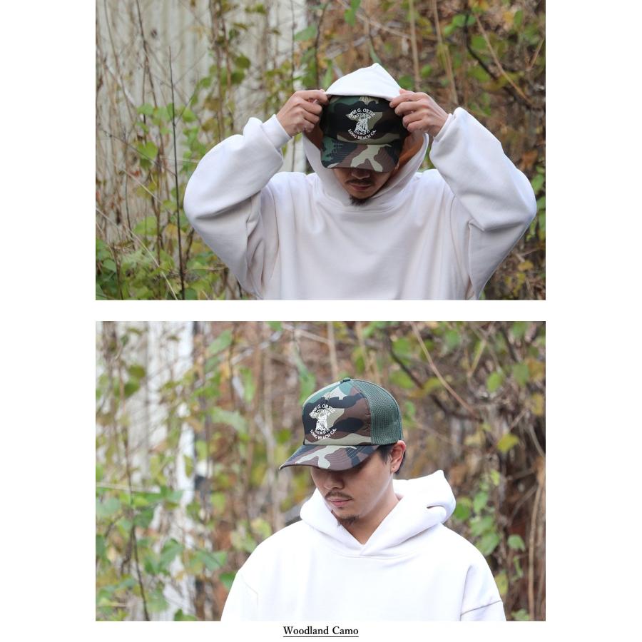 055 (LINKAGE) OPIE ORTIZ TATTOO D.G.W.D 13 TRUCKER CAP メッシュ