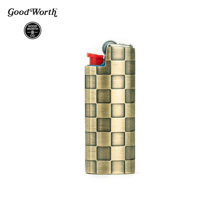 グッドワース ライターケース ホルダー カバー ブランド おしゃれ Good Worth & Co. Checker Lighter Case | Good Worth & Co.
