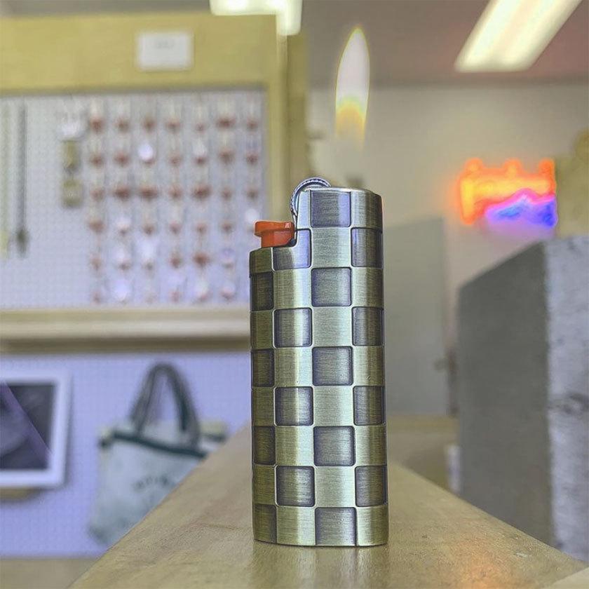 グッドワース ライターケース ホルダー カバー ブランド おしゃれ Good Worth & Co. Checker Lighter Case | Good Worth & Co. | 07