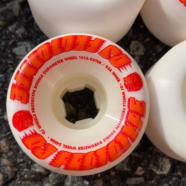 OJ WHEELS DOUBLE DURO DRESSEN KOI GOLD 101A / 95A 58mm x 21m