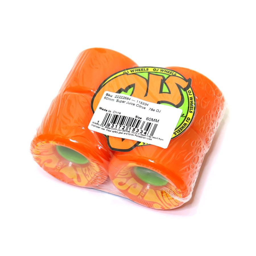 OJ Wheels (オージェイ ウィール) Super Juice 60mm 78a OJ Wheels (オージェイ ウィール) Super Juice 60mm 78a