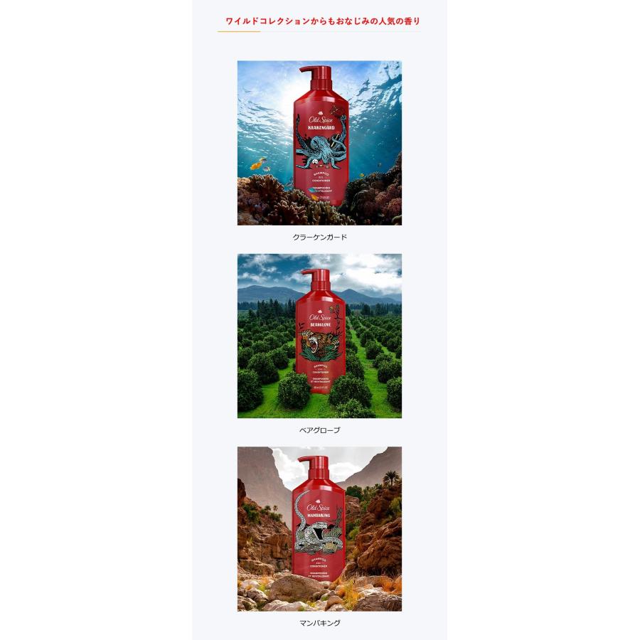 シャンプー Old Spice Swagger1180mlPure Sports 650ml Old Spice（オールドスパイス） 2 In 1 Shampoo & Conditioner 650ml