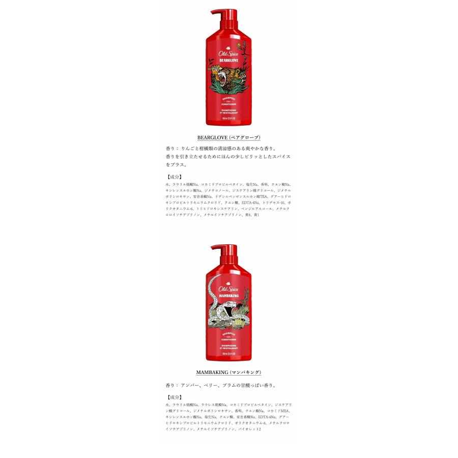 Old Spice（オールドスパイス） 2 In 1 Shampoo & Conditioner 650ml