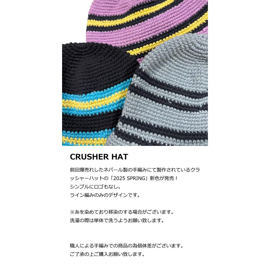 RUTSUBO 坩堝 (RUTSUBO) CRUSHER HAT ルツボ クラッシャーハット RUTSUBO 坩堝 (RUTSUBO) CRUSHER HAT ルツボ クラッシャーハット