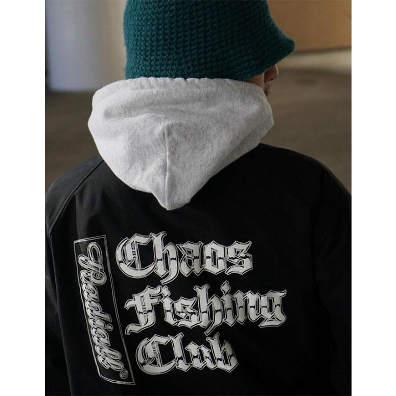 RADIALL ラディアル コーチジャケット ストリート メンズ 冬 アウター 防水 ゆったり Chrome Letters WINDBREAKER JACKET CHAOS FISHING CLUB｜oss｜15