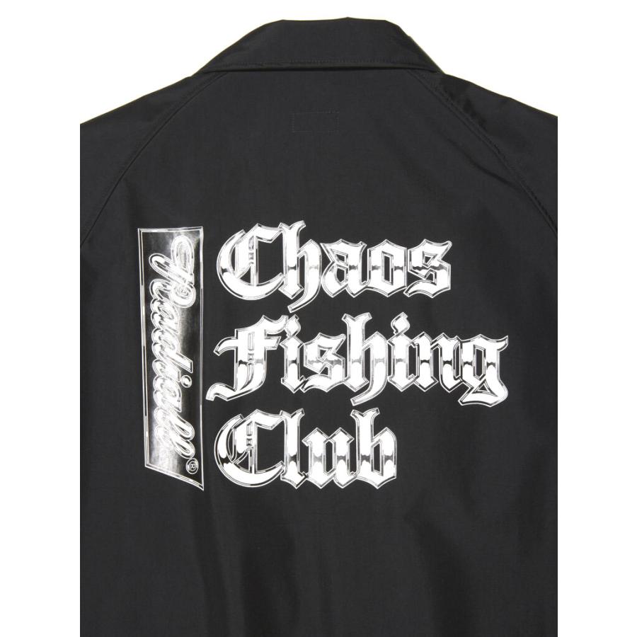 RADIALL ラディアル コーチジャケット ストリート メンズ 冬 アウター 防水 ゆったり Chrome Letters WINDBREAKER JACKET CHAOS FISHING CLUB｜oss｜05