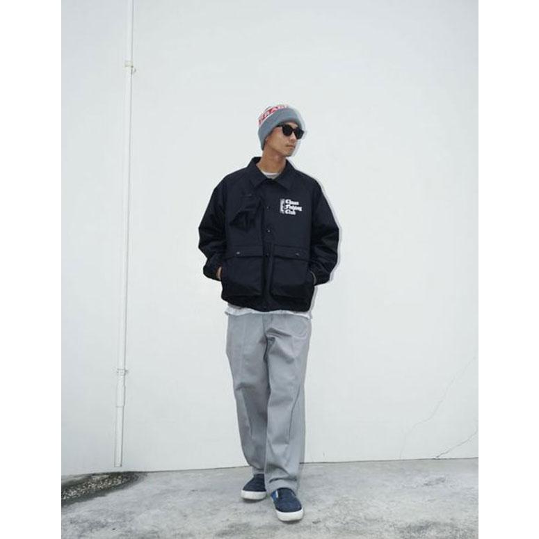 RADIALL ラディアル コーチジャケット ストリート メンズ 冬 アウター 防水 ゆったり Chrome Letters WINDBREAKER JACKET CHAOS FISHING CLUB｜oss｜08