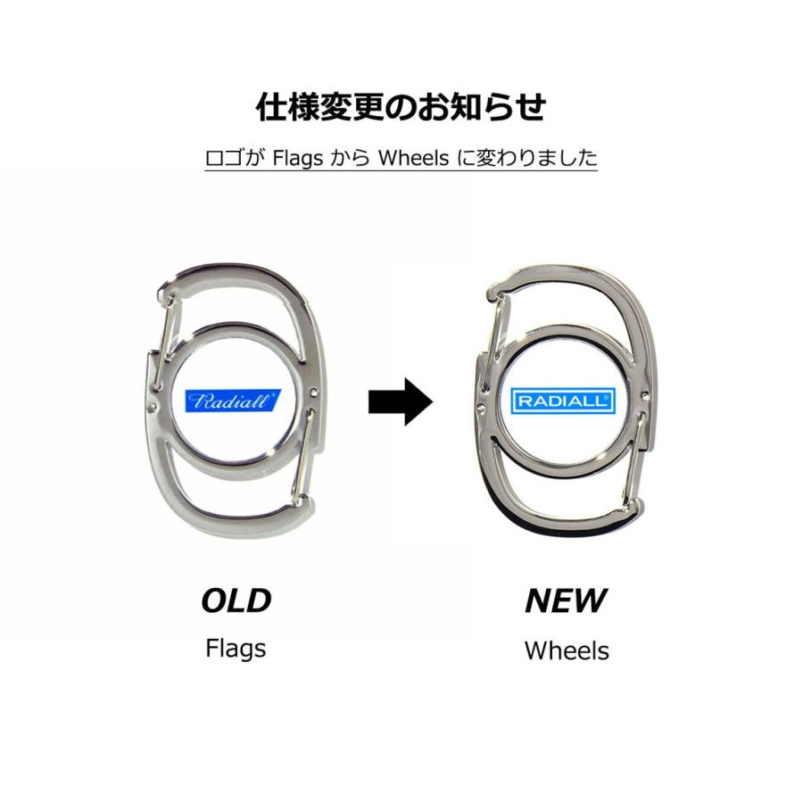 RADIALL（ラディアル） Wheels CARABINER カラビナ キーホルダー