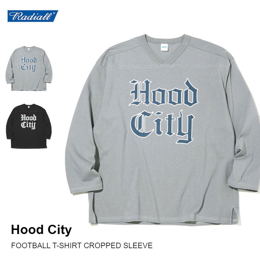 RADIALL（ラディアル） フットボール Tシャツ クロップド フットボール