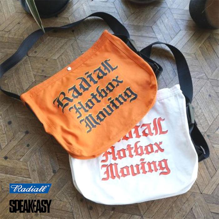 RADIALL × SPEAKEASY Hot Box NEWSPAPER BAG ラディアル RADIALL × SPEAKEASY Hot Box NEWSPAPER BAG ラディアル